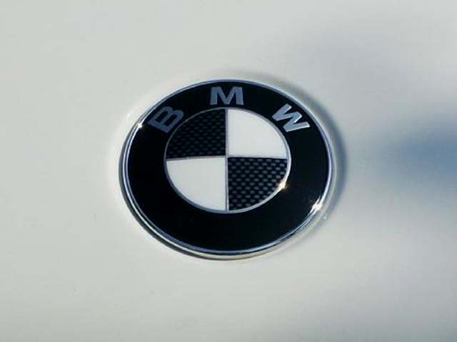 Bmw e39 carbon fiber emblems #1